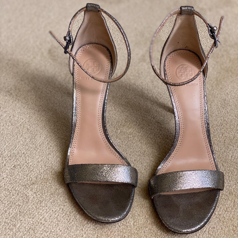 Tory Burch- Keri Ankle Strap Heel Sandals